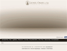 Tablet Screenshot of osmin.fr